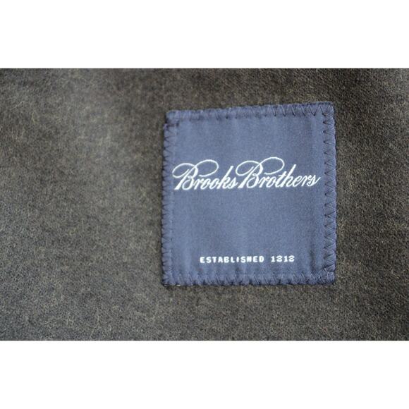 Brooks Brothers Blazer Mens 48R Gray 100% Wool 3 Buttons Unstructured - Picture 6 of 10